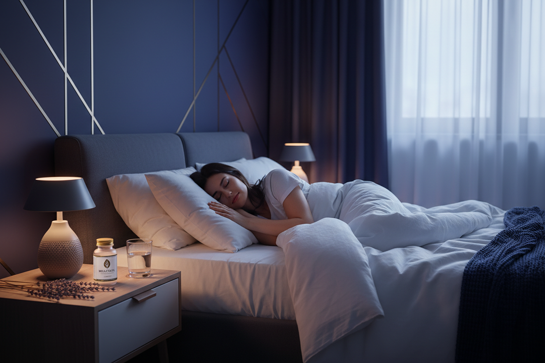 Suplemento de melatonina para dormir mejor de forma natural