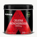Aldous Creatina Monohidratada 3000mg | 200 Comprimidos | Vegana, Sin GMO, Fabricada en España