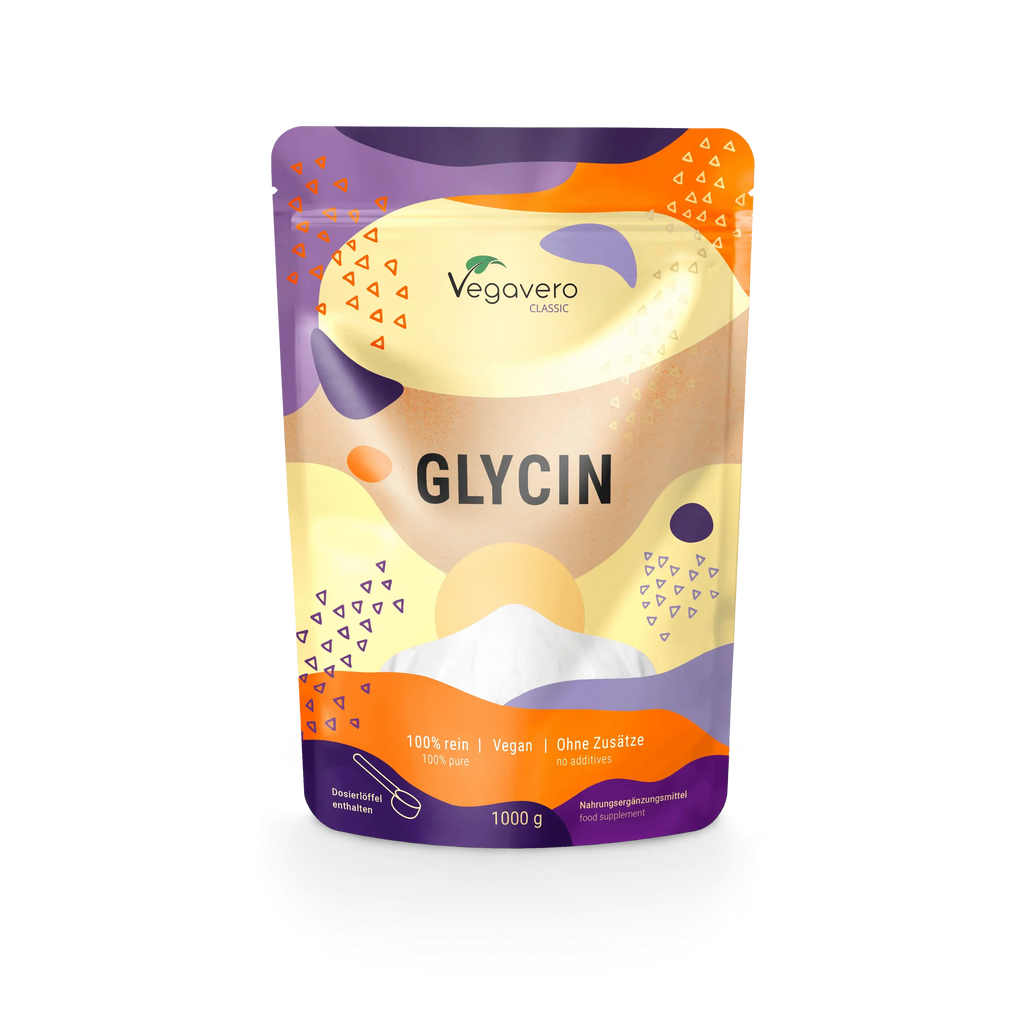 VEGAVERO Glicina en Polvo. 1 kg por envase.