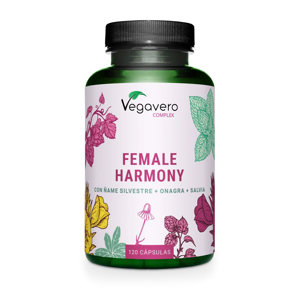 VEGAVERO Female Harmony Complex. 120 Cápsulas