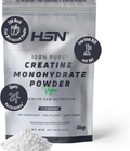 HSN Creatina Monohidrato Micronizada 200 Mesh 500mg/1kg | 100% Pura | Vegana, Sin Gluten, Sin Aditivos