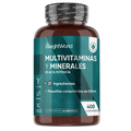 WeightWorld Multivitaminas y Minerales Completo - 27 Ingredientes - 400 Comprimidos