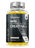 WeightWorld Gominolas de Creatina 5000mg Sabor Limón - Sin Azúcar - 90 Gominolas
