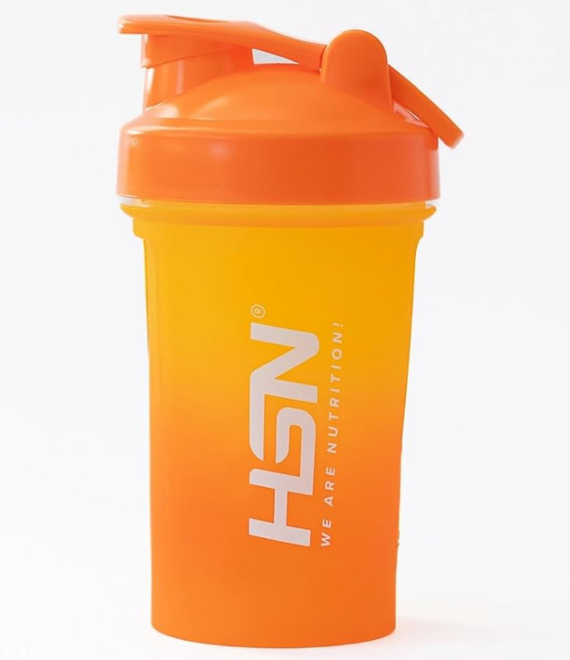 HSN Pro Shaker We Are Nutrition 400ml con Bola Mezcladora - Naranja