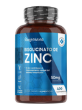 WeightWorld Bisglicinato de Zinc 50mg - 400 Comprimidos