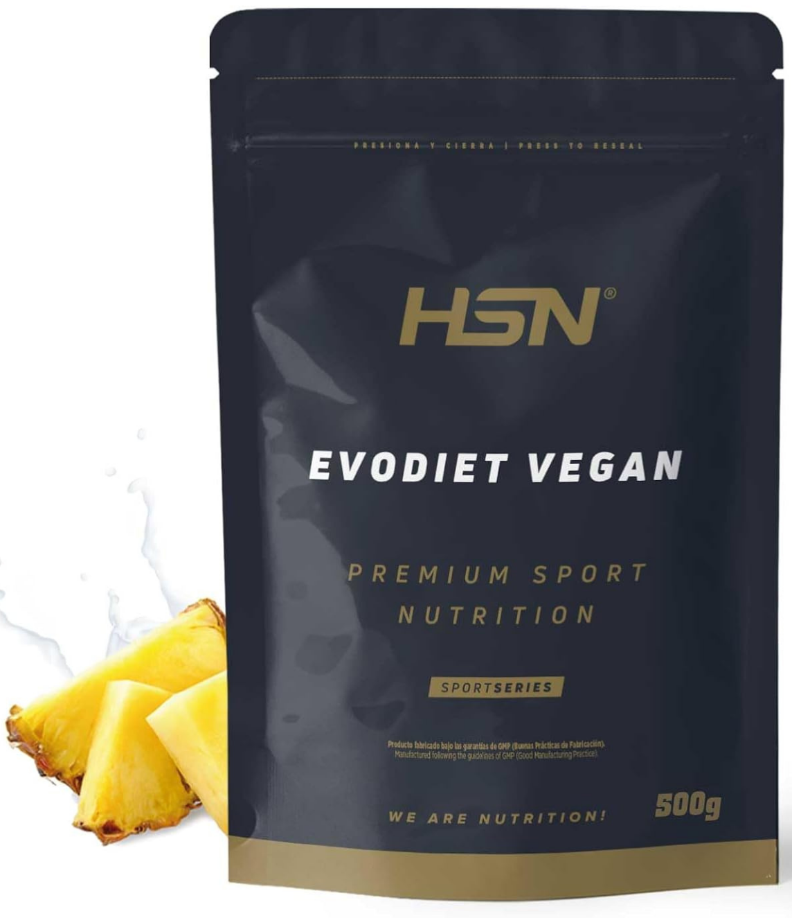 HSN Evodiet Vegan Proteína de Soja + Glucomanano 500g - Chocolate