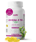 Vegan Omega-3 DHA 250mg Algae Oil - 30 Vegetable Pearls