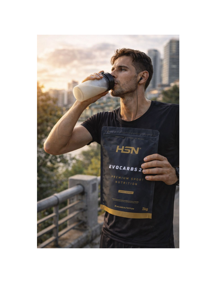 HSN Evocarbs 2.0 Bebida Isotónica en Polvo 1kg - Neutro