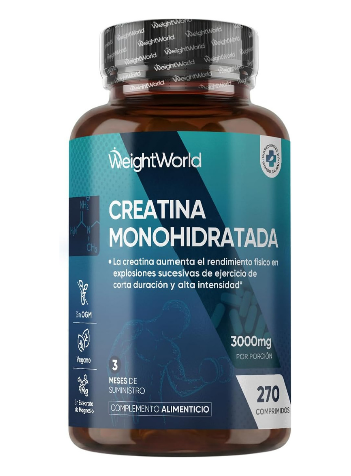 WeightWorld Creatina Monohidratada 3000mg - 270 Comprimidos