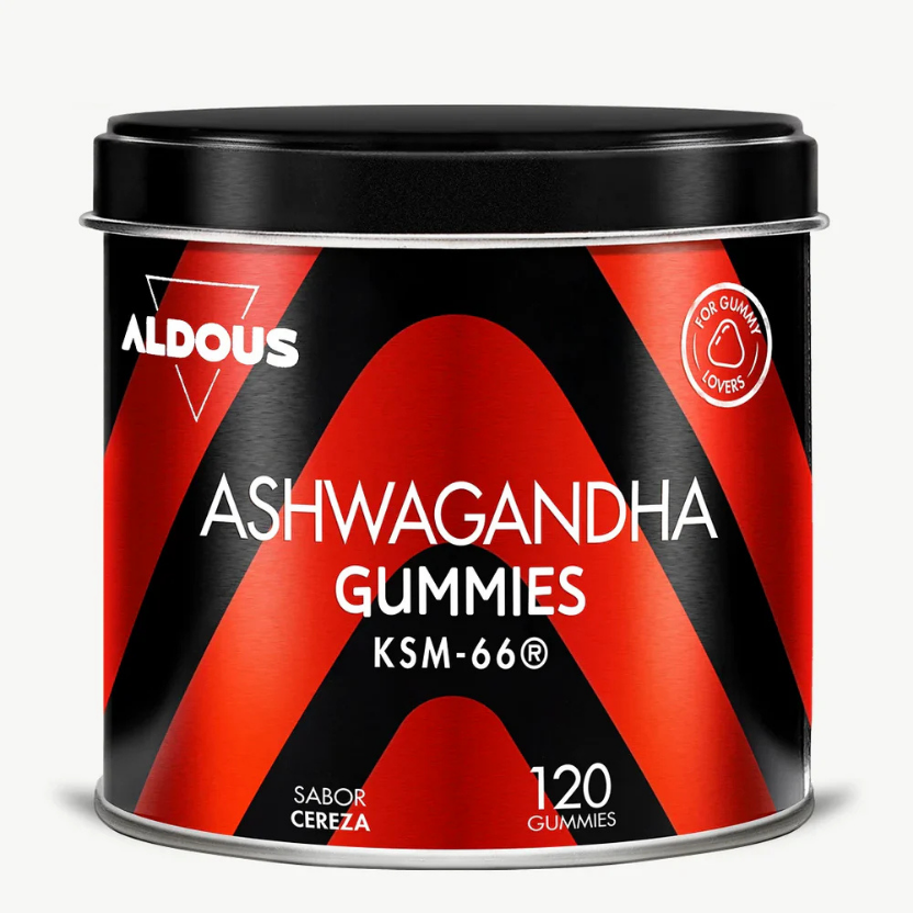 Ashwagandha KSM-66 en Gominolas – Antiestrés, Ansiedad, Energía y Equilibrio Hormonal – Bienestar Mental y Físico Aldous