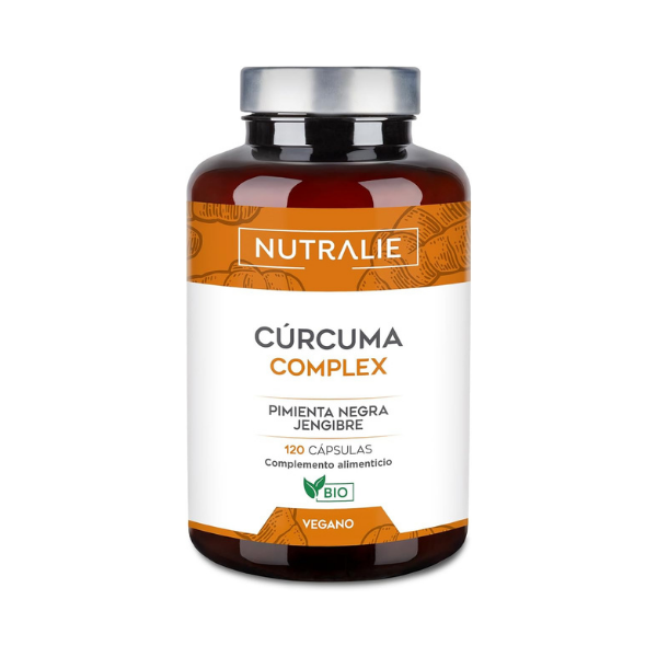 Cúrcuma con Pimienta Negra y Jengibre – 120 Cápsulas Nutralie