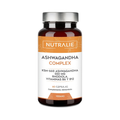 Ashwagandha KSM-66 550mg – Estrés, Ansiedad y Cortisol – Con Rhodiola y B6 B12 – Adaptógeno Natural – 60 Cápsulas Nutralie