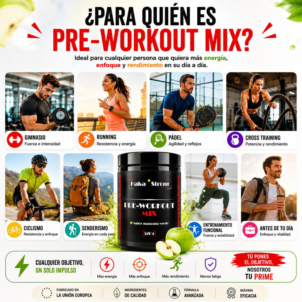 Pre-Workout Mix 520 g Haka Strong - Pre Entreno