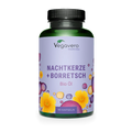 VEGAVERO Aceite de Onagra + Borraja Orgánico. 90 Cápsulas.