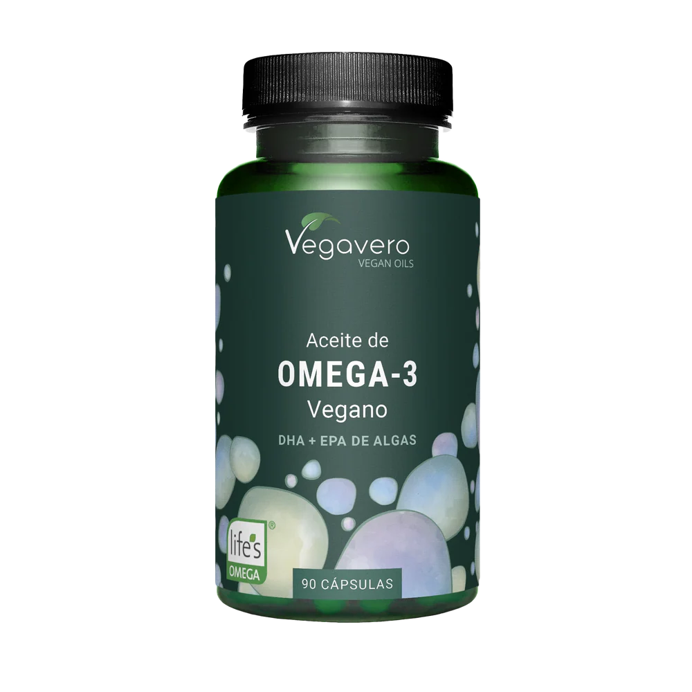 VEGAVERO Omega-3 Aceite Vegano. 90 Cápsulas.