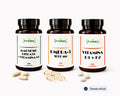 Pack Bienestar Diario Henua - Magnesio Citrato + B6 120 Comprimidos + Omega 3 1000 mg 120 Soft-Gels + Vitamina D3 + K2 120 Comprimidos