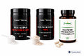 Pack Fitness - Deporte Completo - Creatina Monohidrato 500 g + Pre-Workout Mix 520 g + Magnesio Bisglicinato con Vitamina B6 120 cápsulas