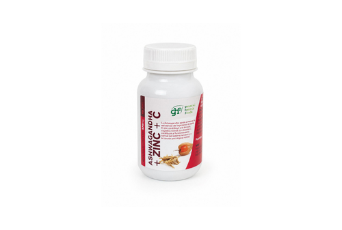 Ashwagandha + Zinc + Vitamina C 570mg | 60 Cápsulas | GHF
