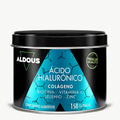 Ácido Hialurónico con Colágeno, Biotina, Vitaminas y Minerales – Piel, Cabello, Uñas y Articulaciones – Antiedad y Hidratación Aldous