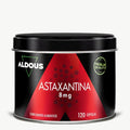 Astaxantina Antioxidante 8 mg | Antiaging, Protección Celular, Piel y Visión – Alta Potencia Aldous