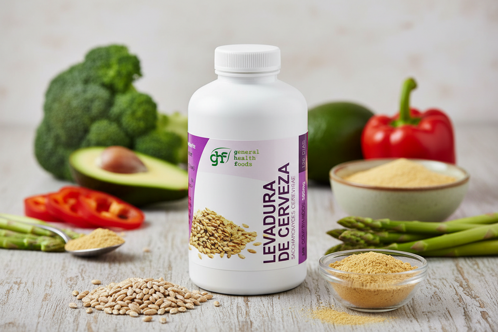 GHF Levadura de Cerveza 500 mg 600 Comprimidos