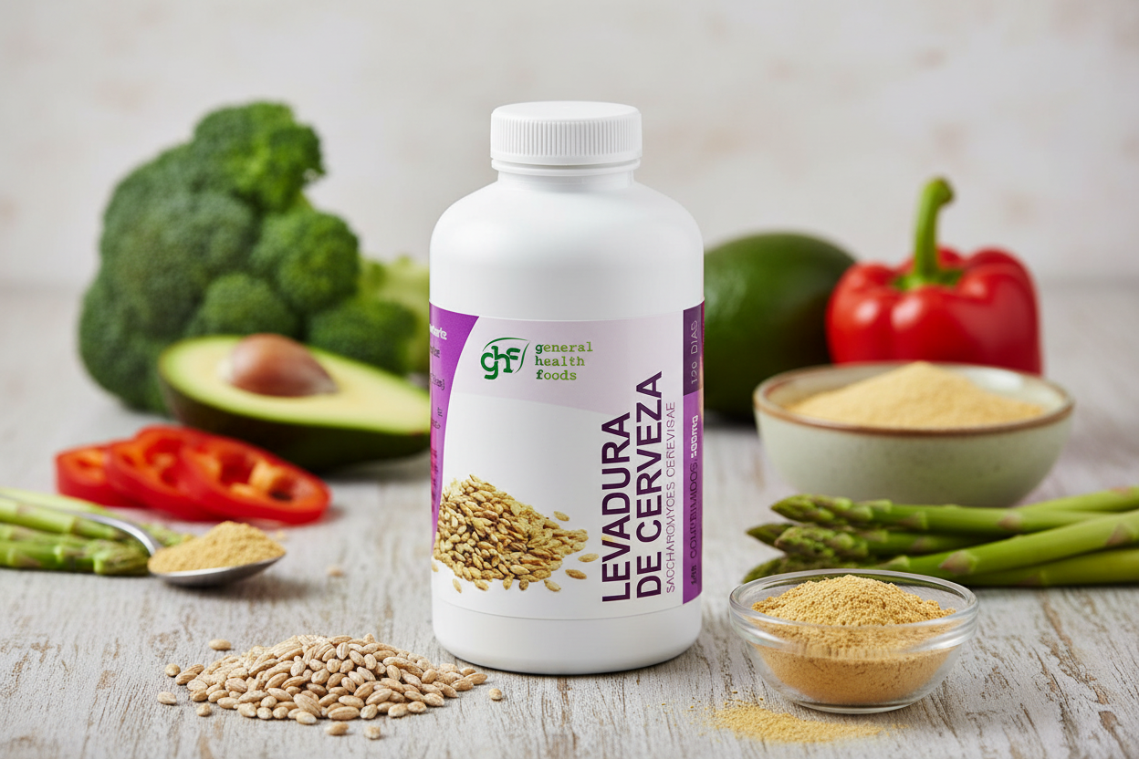 GHF Levadura de Cerveza 500 mg 600 Comprimidos