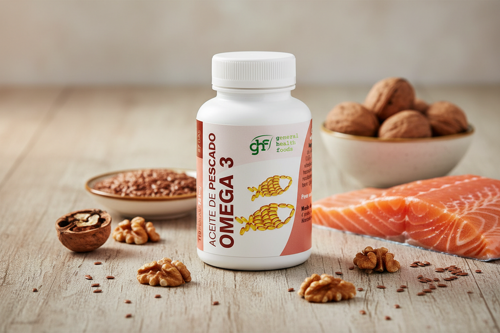 GHF EPA Aceite de Salmón Omega 3 110 Perlas