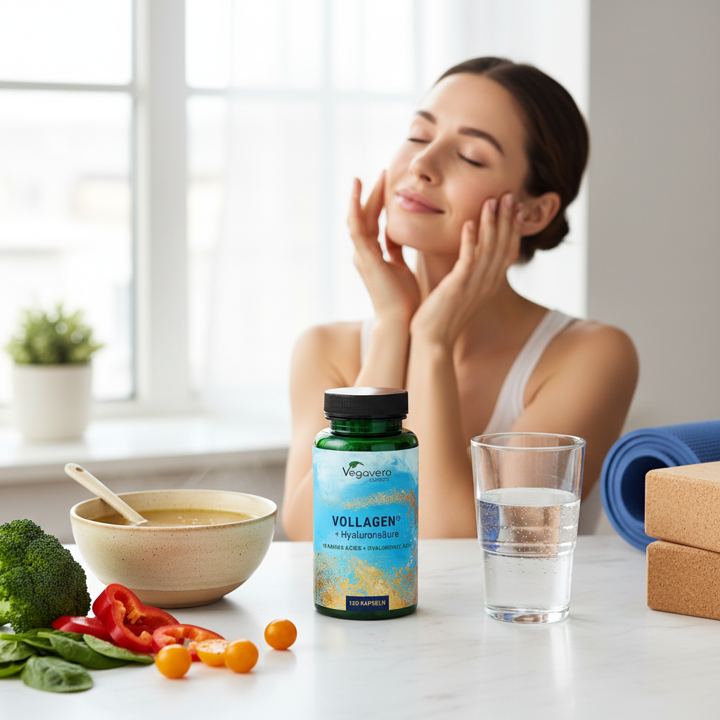 Vollagen + Ácido Hialurónico - Imagen de estilo de vida wellness