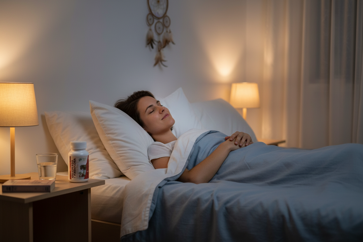 Estilo de vida - Persona durmiendo pacíficamente