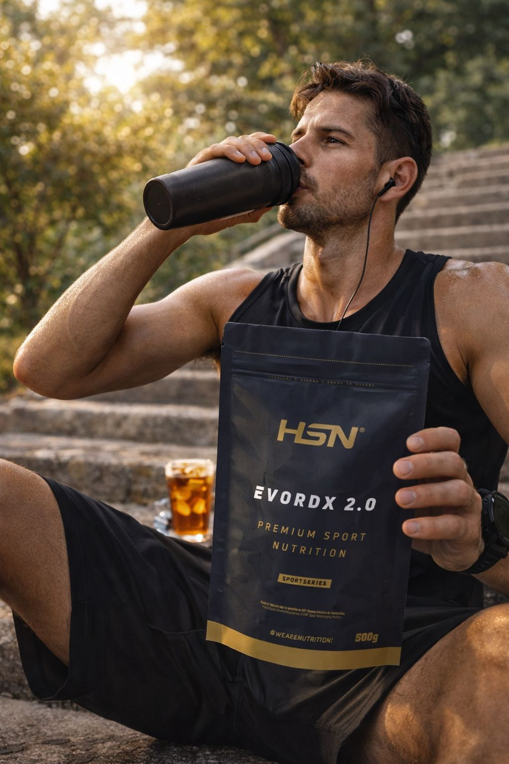 Evordx 2.0 Pre-Workout with Caffeine 500g - Peach Iced Tea
