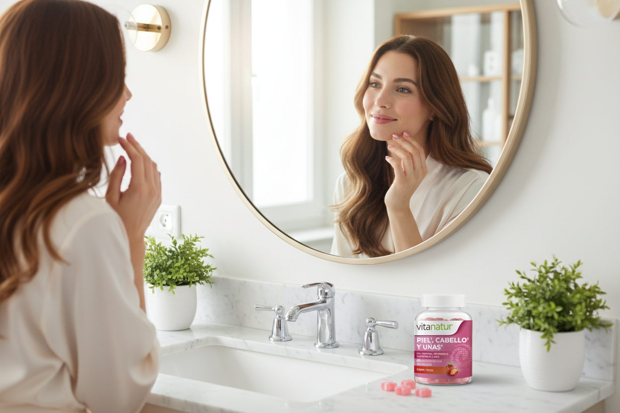 Estilo de vida - Mujer con cabello y piel saludables