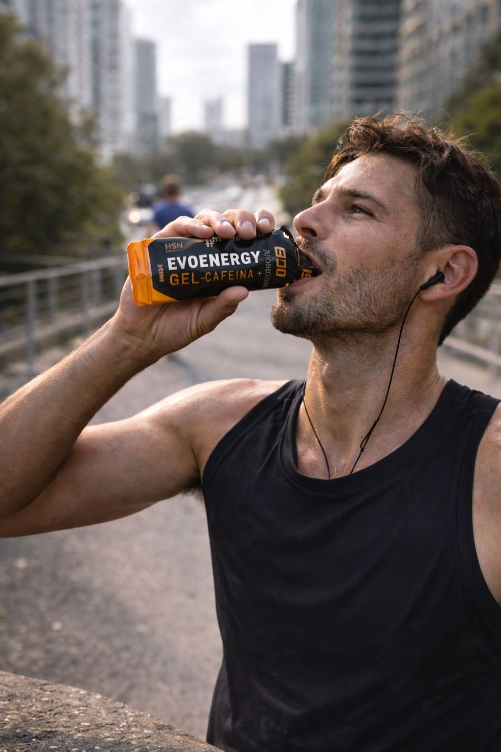 Evoenergy Gel Con Cafeína 55ml - Naranja