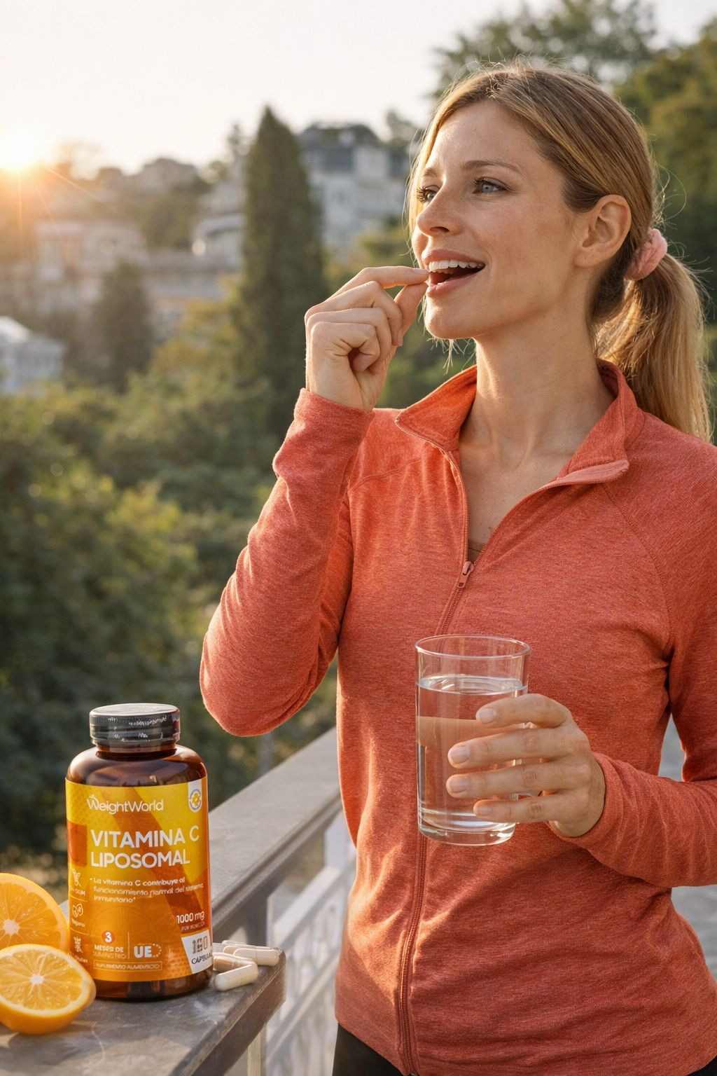 WeightWorld Vitamina C Liposomal 1000mg con Rosa Mosqueta - 180 Cápsulas