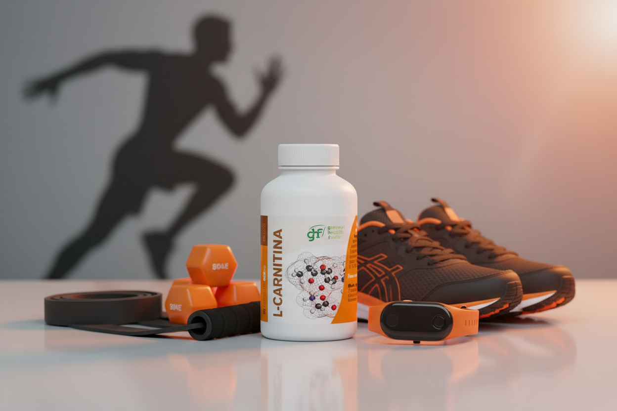 L-Carnitina GHF presentación deportiva