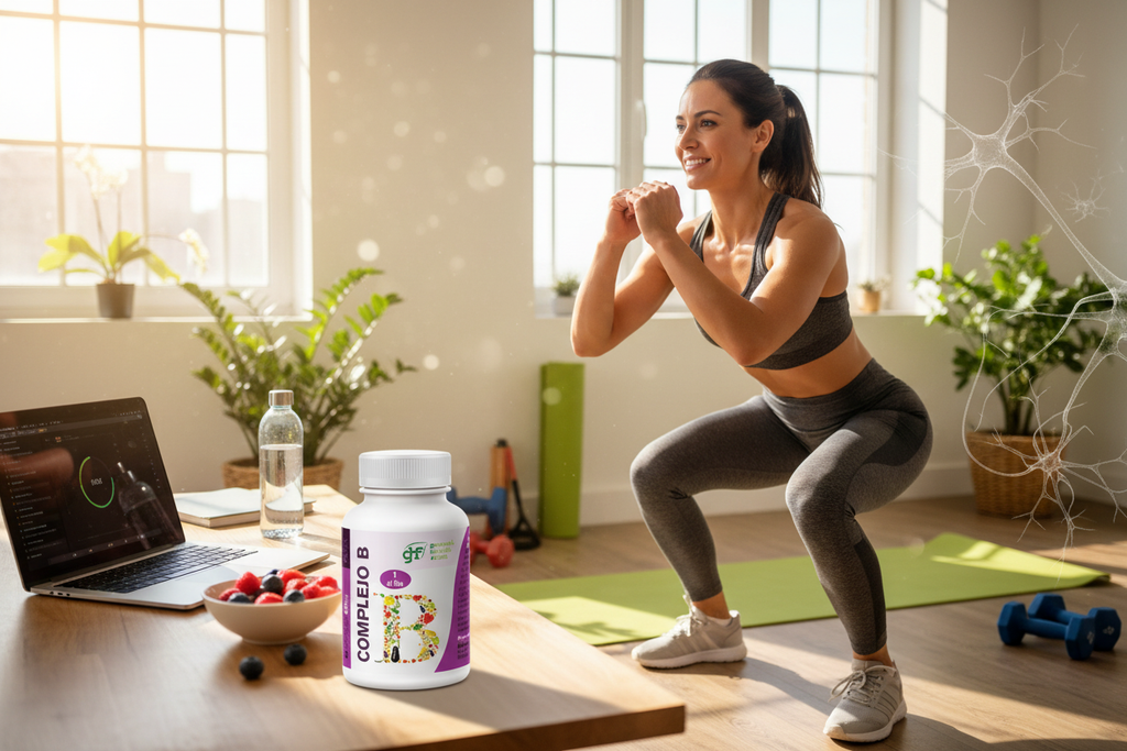 Estilo de vida - Persona energética con Vitamina B