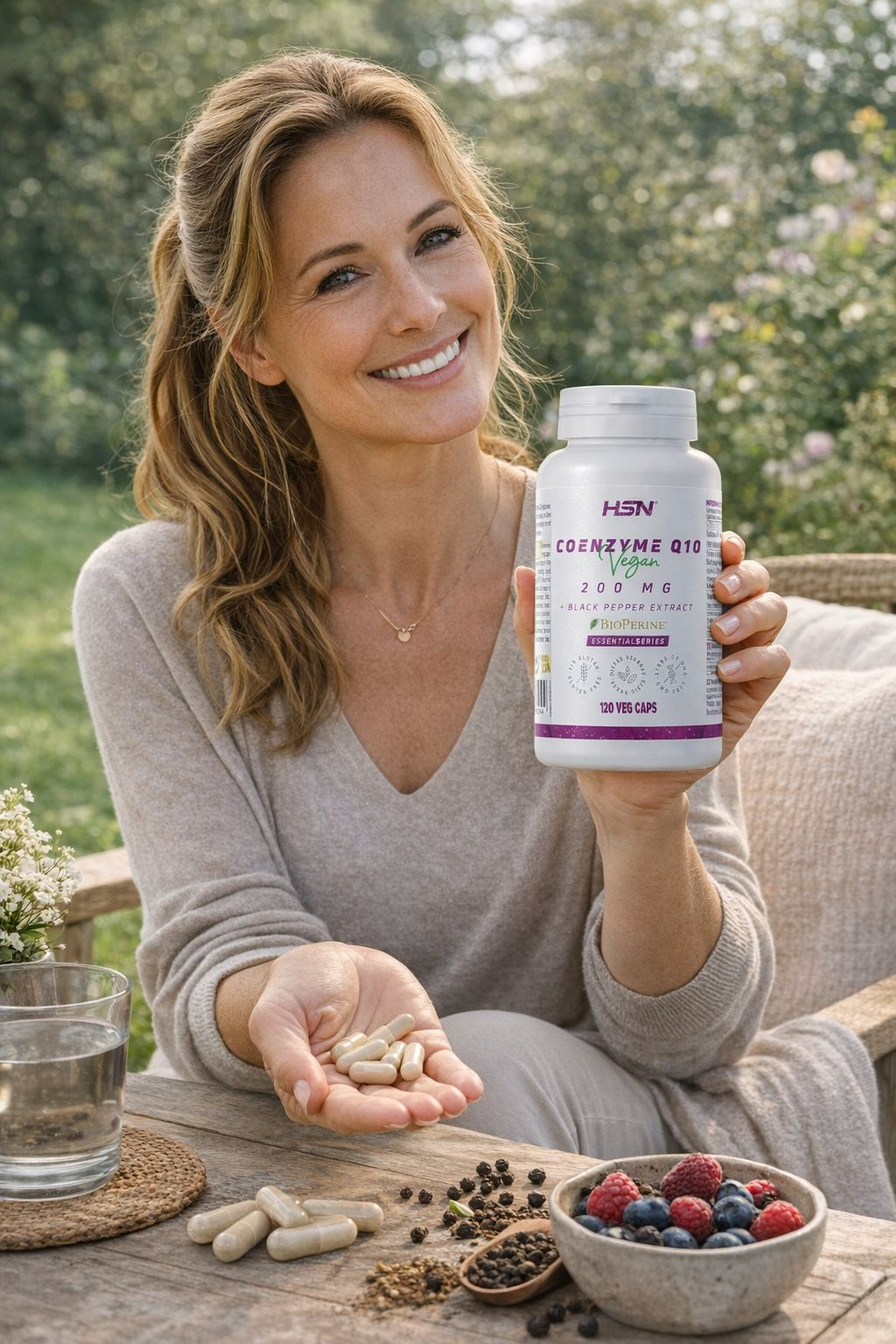 Coenzyme Q10 200mg + BioPerine® - 30 Vegan Capsules