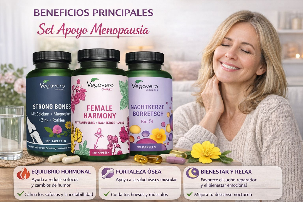 VEGAVERO Set Apoyo Menopausia