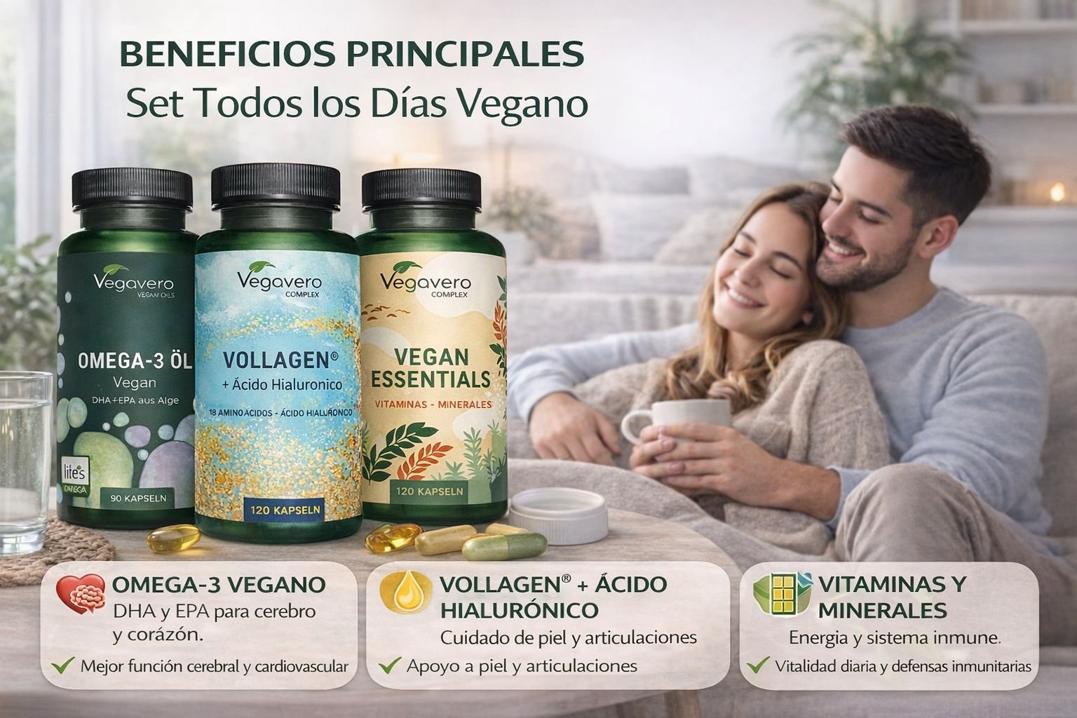 VEGAVERO Set Todos los días Vegano