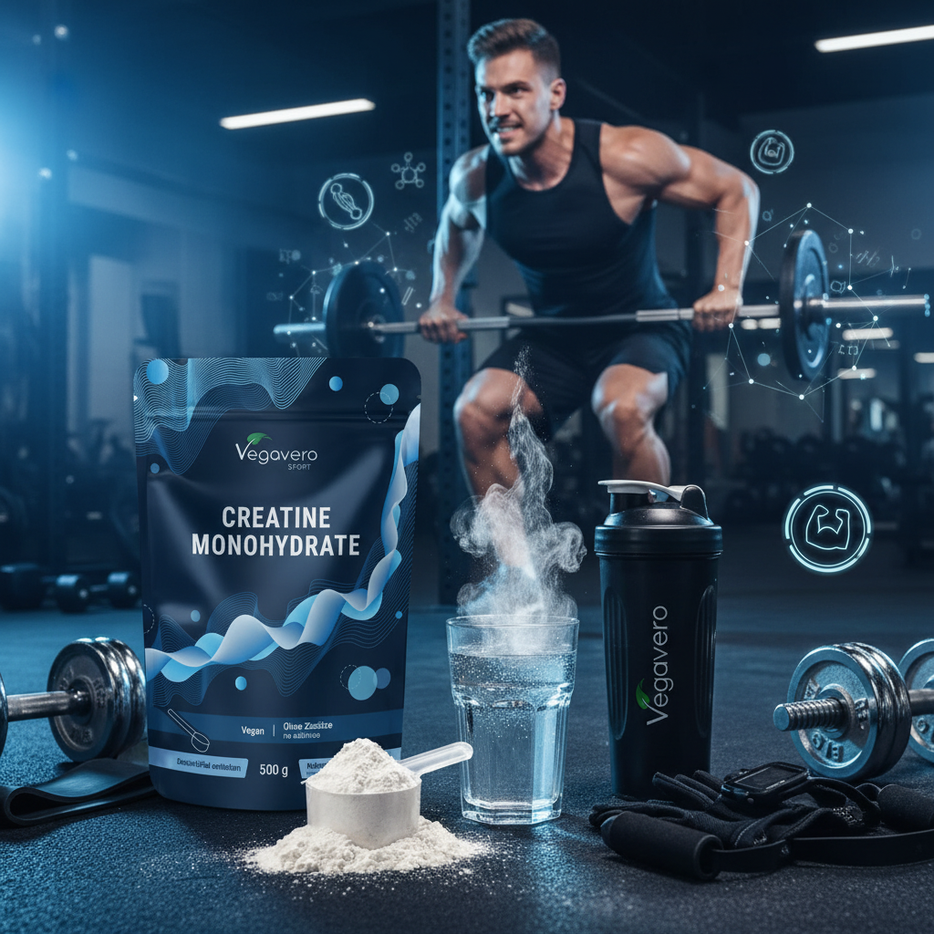 Creatina Monohidrato - Imagen de estilo de vida con entrenamiento de alta intensidad