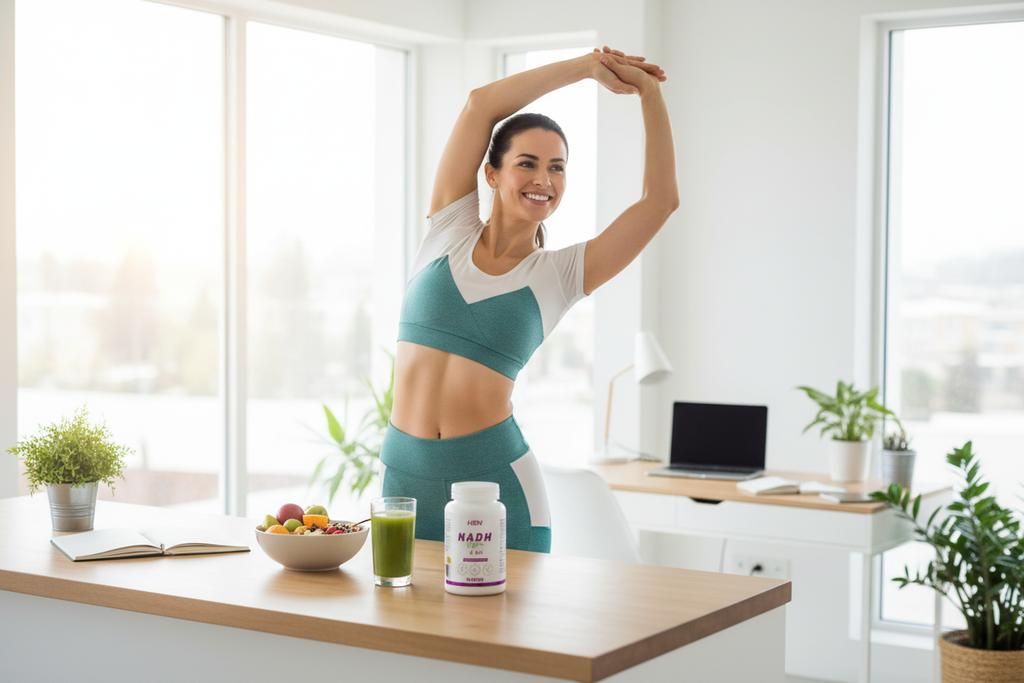 Estilo de vida energético y vital con NADH 5mg HSN