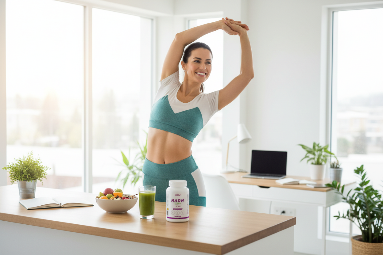 Estilo de vida energético y vital con NADH 5mg HSN