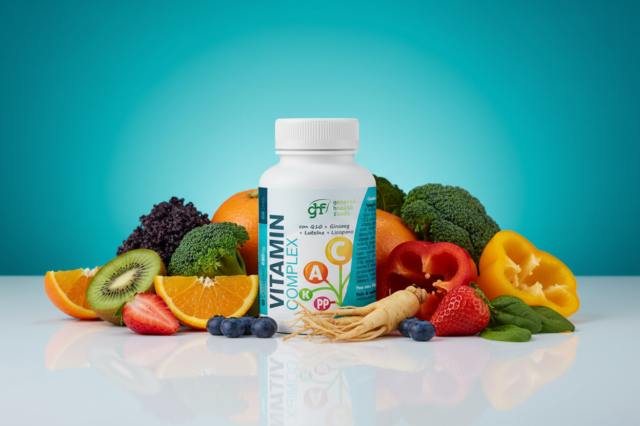 Vitamin Complex con ingredientes naturales