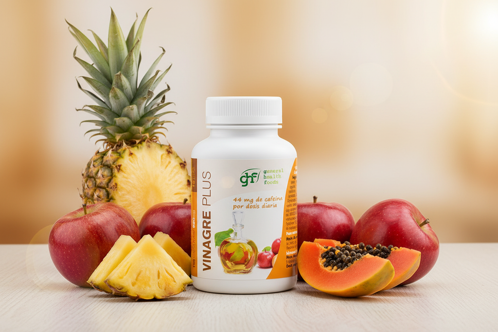 Vinagre de Manzana Plus con frutas naturales