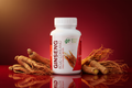 Ginseng Rojo Coreano con raíces