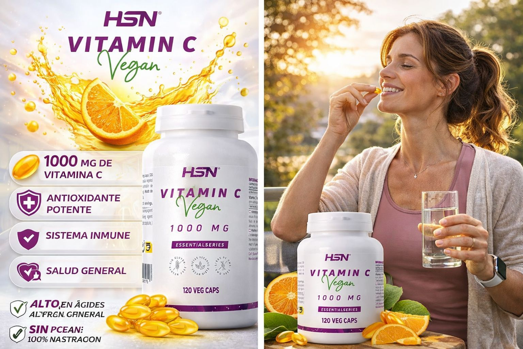 Vegan Vitamin C 1000mg - 120 Vegan Capsules