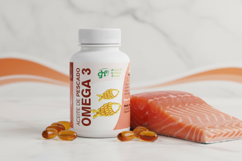 EPA Omega-3 con salmón fresco