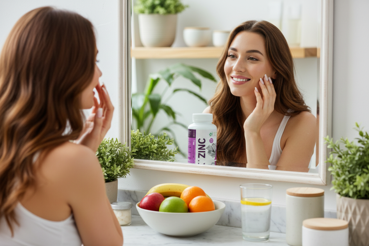 Estilo de vida - Persona saludable con Zinc