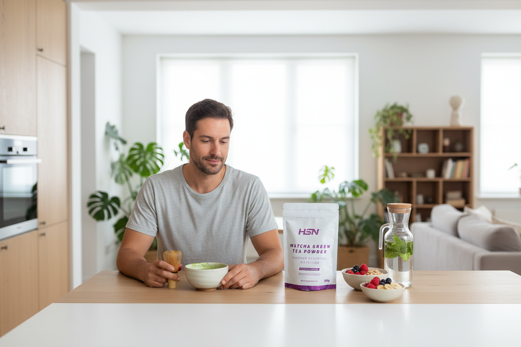 Estilo de vida saludable con Té Verde Matcha HSN