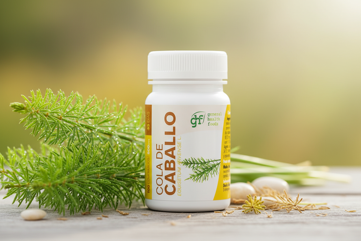 Cola de Caballo con planta natural