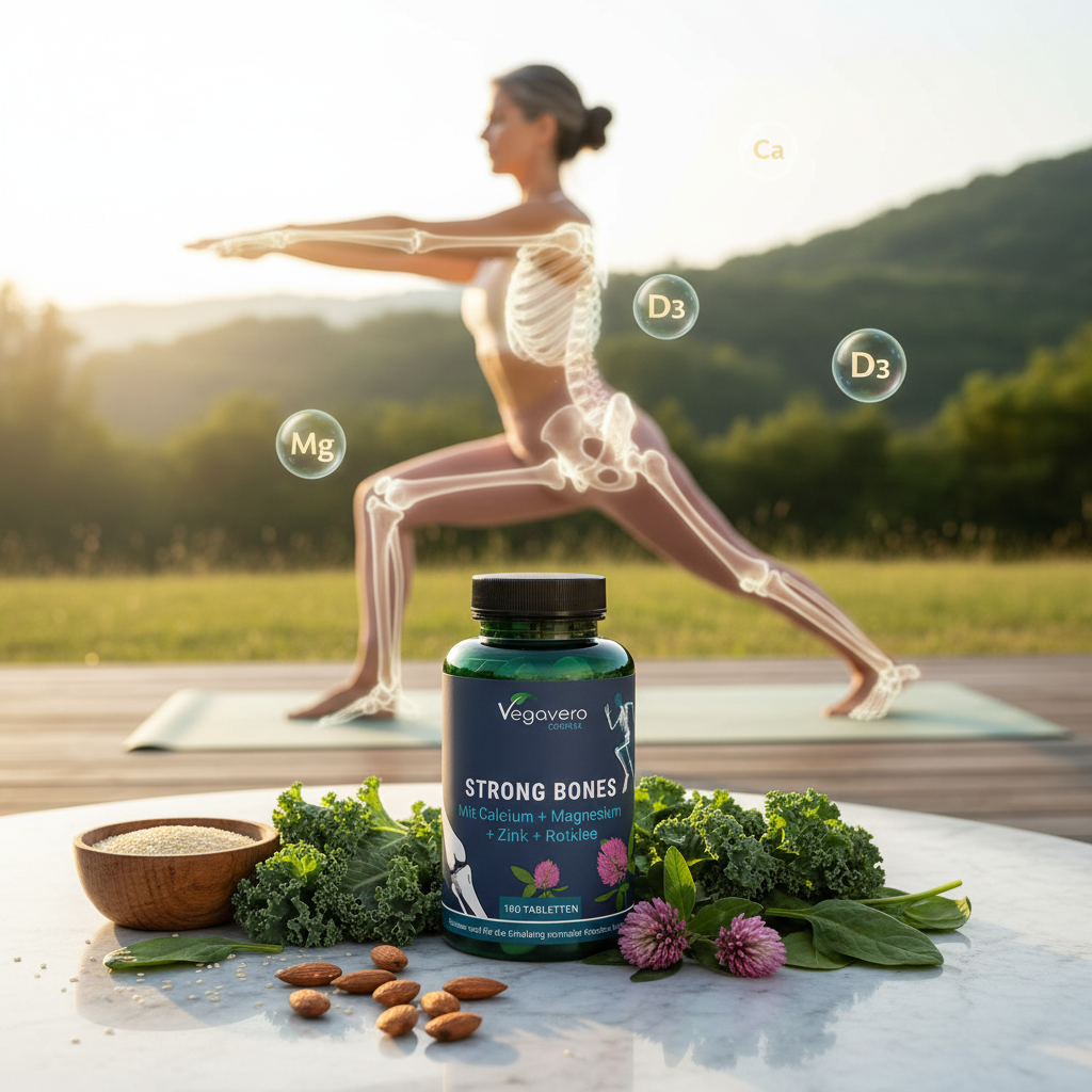 Strong Bones Complex - Imagen de estilo de vida con salud ósea y vida activa